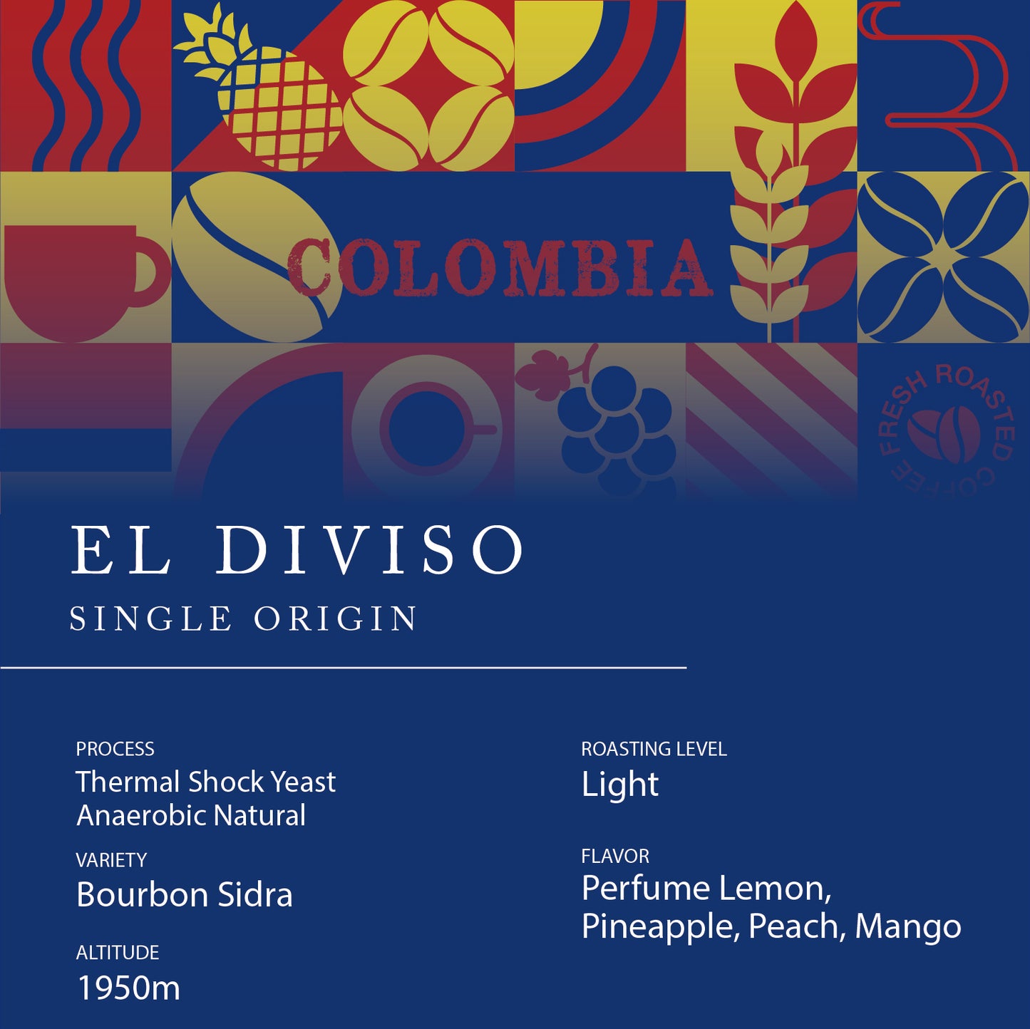 Single Origin - COLOMBIA El Diviso Bourbon Sidra