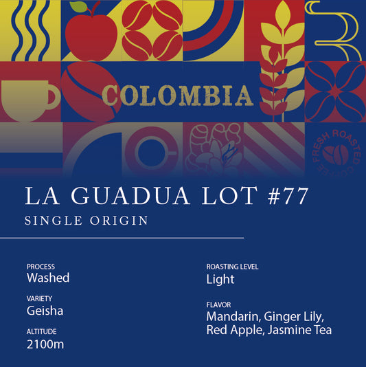 【Beans of the season】Single Origin COLOMBIA - La Guadua Lot #77